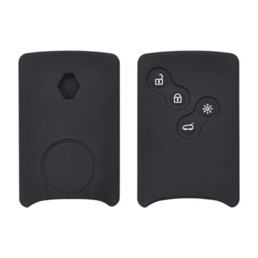 Renault Megane 3 Laguna 3 Fluence Clio4 Smart Card Key Silicone Cover Case 4-Button (1)