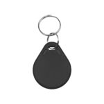 RFID KeyFob Tag – 125 kHz Rewritable Proximity T5577 (Black) - 1