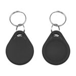 RFID KeyFob Tag – 125 kHz Rewritable Proximity T5577 (Black)