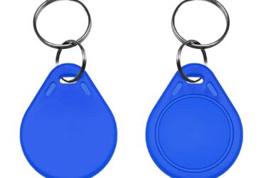 RFID KeyFob Tag – 125 kHz Rewritable Proximity T5577 (Blue)
