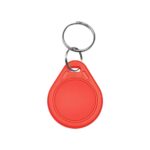 RFID KeyFob Tag – 125 kHz Rewritable Proximity T5577 (RED) - 3