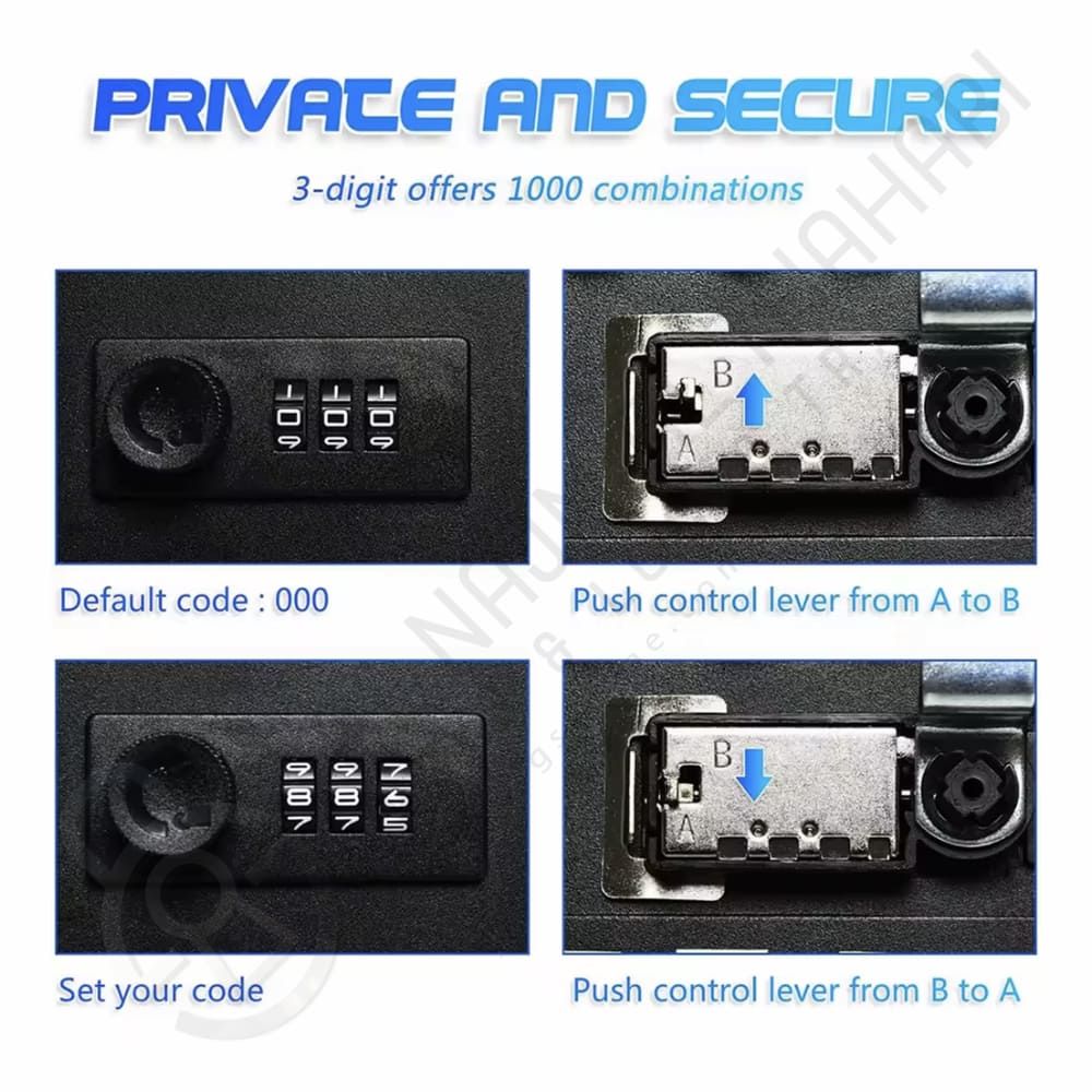 Robustline Key Box With Combination Lock (5)