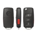 2012-2018 Volkswagen Jetta Passat MQB Smart Flip Remote Key 315MHz ASK ID48 NBGFS93N 5K0837202BP Aftermarket (1)