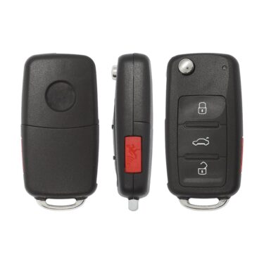 2012-2018 Volkswagen Jetta Passat MQB Smart Flip Remote Key 315MHz ASK ID48 NBGFS93N 5K0837202BP Aftermarket (1)