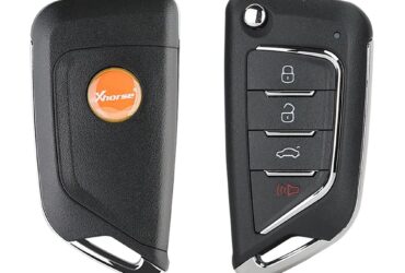 Xhorse XKCD06EN Universal Wire Flip Key Remote 4 Buttons Toyota Type 2ND Generation (1)