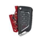 Xhorse XKCD06EN Universal Wire Flip Key Remote 4 Buttons Toyota Type 2ND Generation (2)