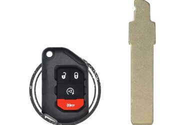 2023 Jeep Wrangler Flip Smart Remote Key Blade SIP22 (1)