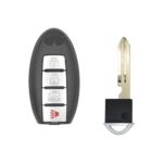Infiniti Smart Remote Key Shell Cover 4-Button Left Side Battery (3)