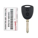 2023 Genuine Toyota Raize Remote Head Key 2-Button 433MHz 89070-BZ461 / 89070-BZ462 (2)