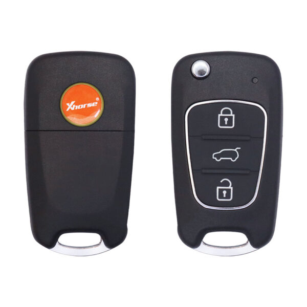 Xhorse XKHY22EN Universal Wire Flip Key Remote 3-Button Hyundai Type 2ND Generation (1)