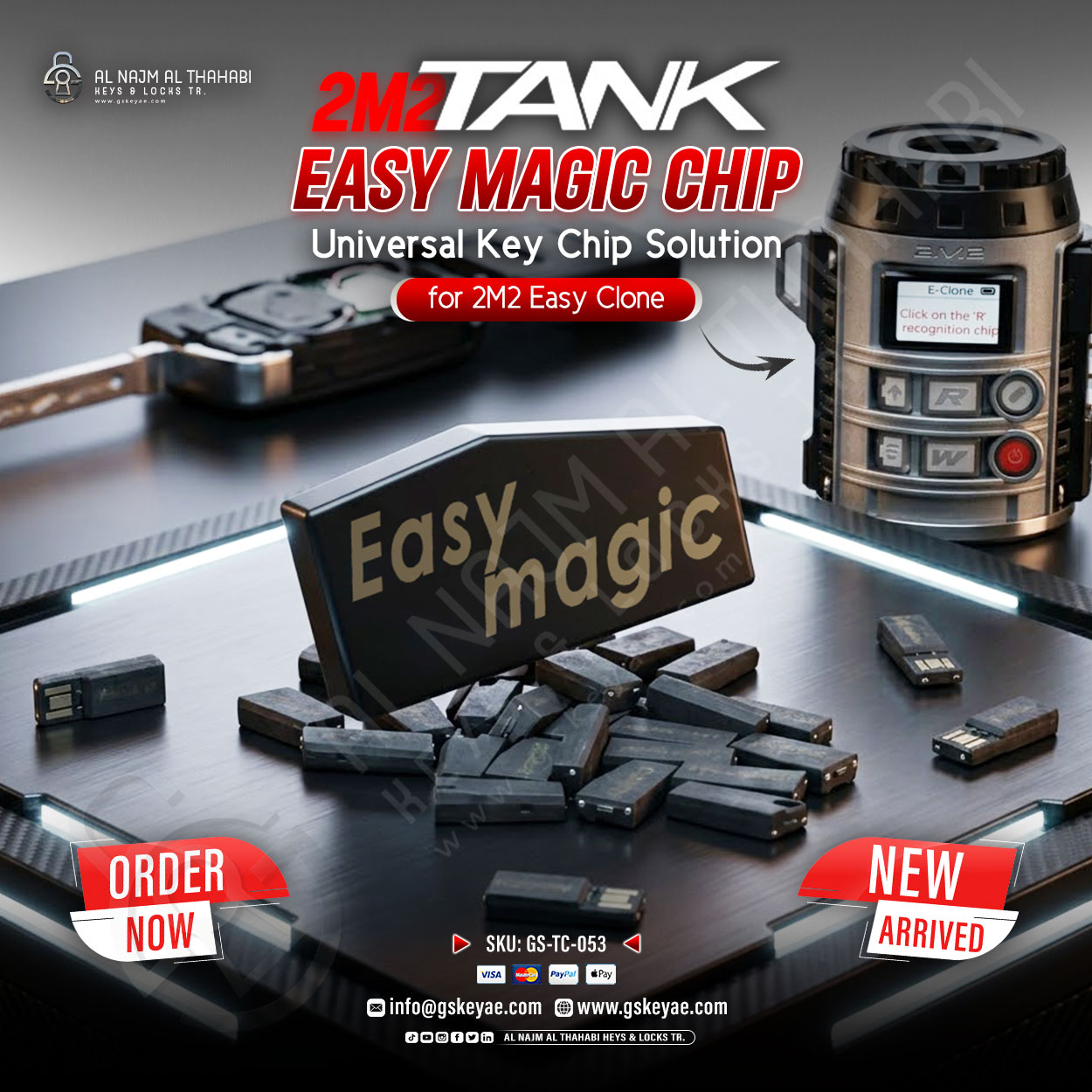 2M2 Easy Magic Chip for 2M2 Easy Clone 1 2M2 Easy Magic Chip for 2M2 Easy Clone (4)