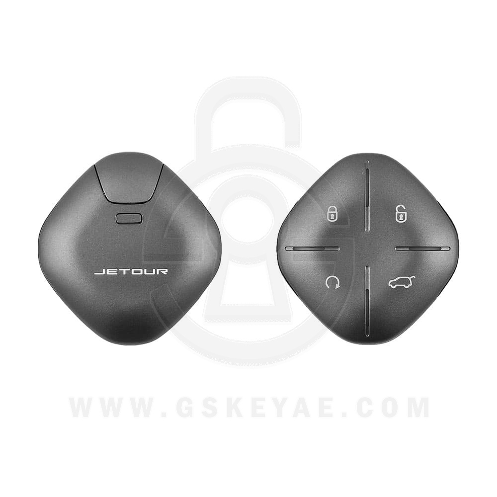 jetour-key-4-button-id47-silver-black-1 Jetour Original Remote 433MHz 4-Button HITAG3-ID47 NCF29AXX Silver Black (1)
