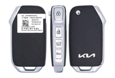 2021-2024 KIA Forte Flip Key Remote 4-Button 433MHz 95430-M6500 OEM (1)