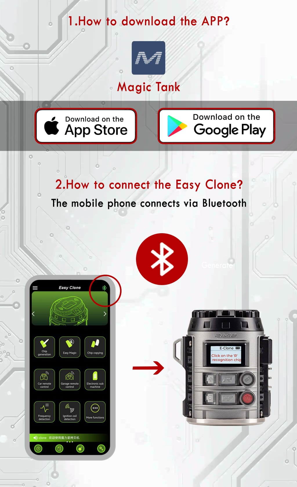 2M2 TANK Easy Clone Machine – All-in-One Key Cloning & Programming Tool Works with Magic Tank APP 5 2M2 TANK Easy Clone Machine APP Download