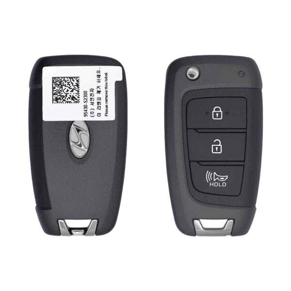 2020 Hyundai Sonata Genuine Flip Remote Key 433MHz 3-Button 95430-S2300 (OEM)