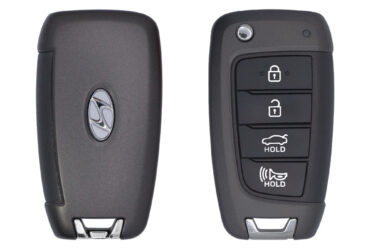 2018-2020 Hyundai Accent Flip Key Remote 4-Button 433MHz 95430-J0700 (USED) (1)