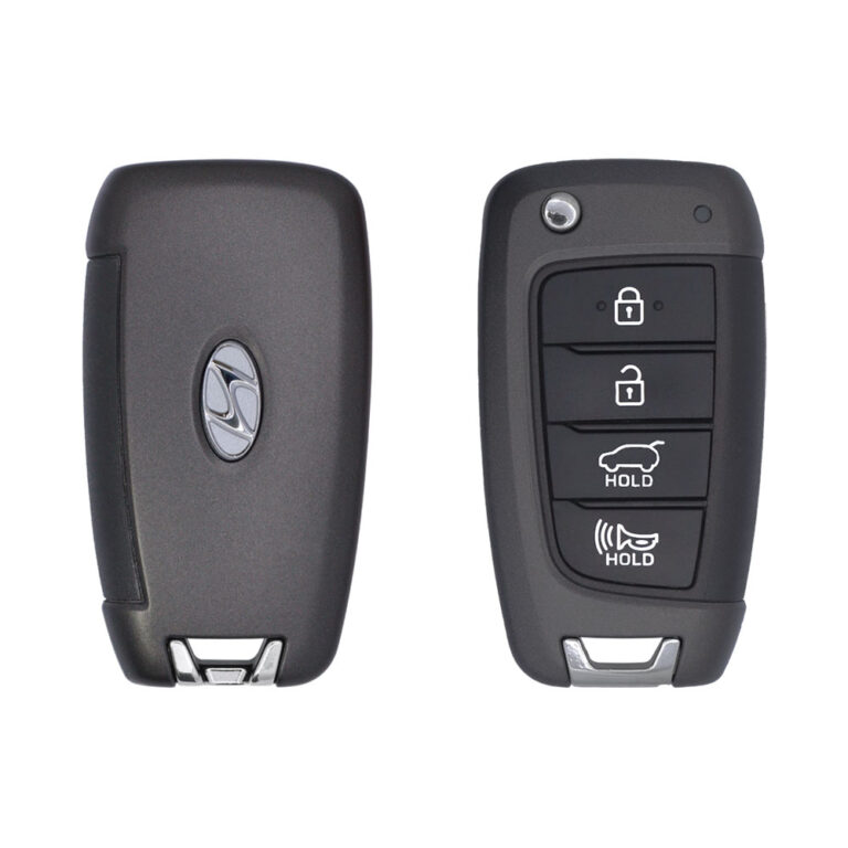 2017-2019 Hyundai Elantra GT Flip Key Remote 4-Button 433MHz 95430-G3100 (USED) (1)