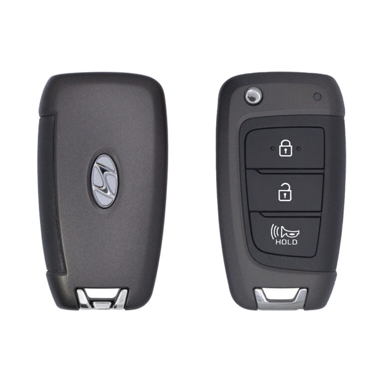 2022 Hyundai Kona Flip Key Remote 3-Button 433MHz 95430-J9400 (USED) (1)