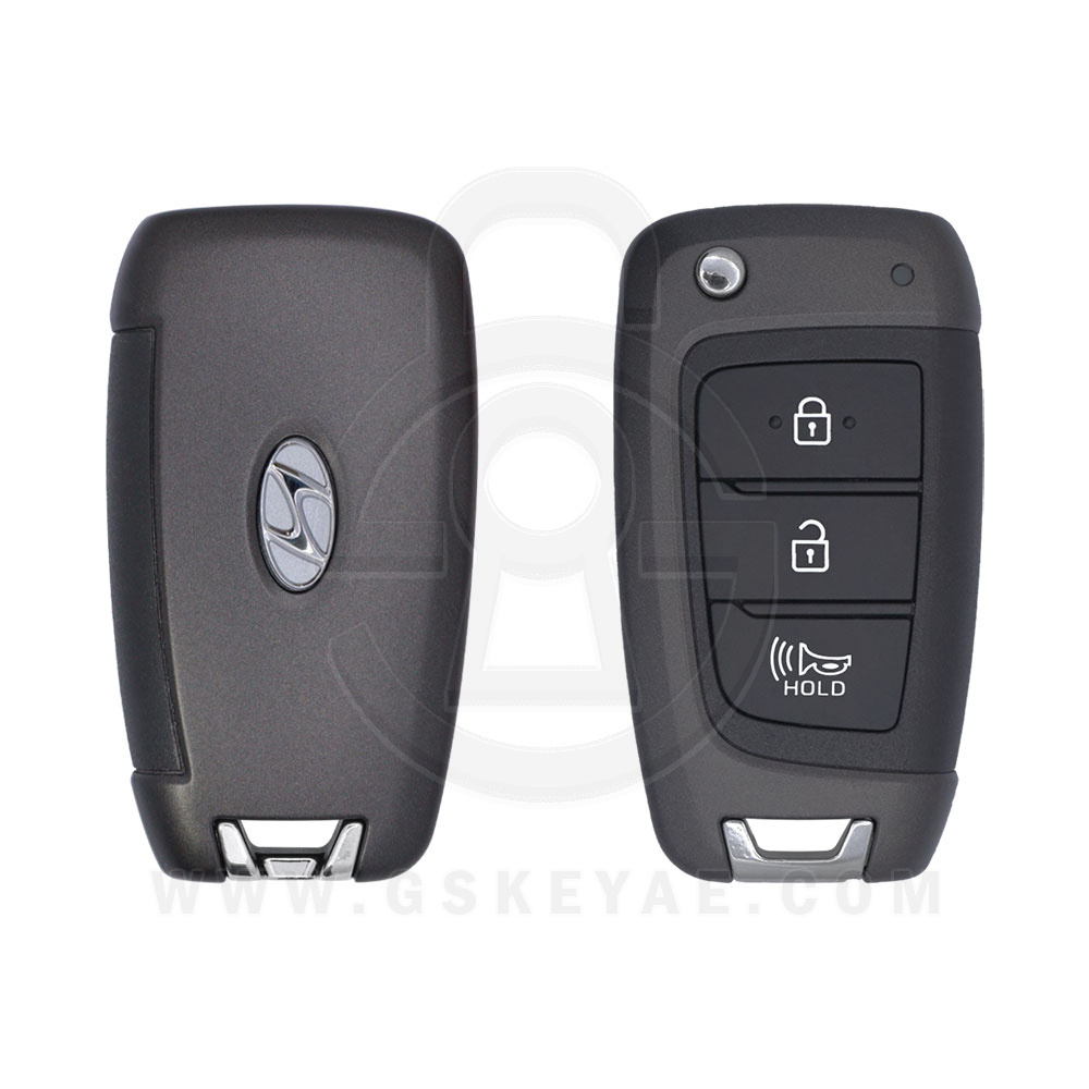 hyundai-venue-key-95430-k2500-used-1 2020-2022 Genuine Hyundai Venue Flip Key Remote 3-Button 433MHz 95430-K2500 (USED) (1)