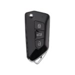Xhorse XKGA83EN Universal Wire Flip Key Remote All Black 3-Button Second Generation VW Type (2)