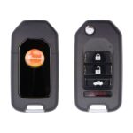 Xhorse XKHO21EN Universal Wire Flip Key Remote 4-Button Second Generation Honda Type (1)