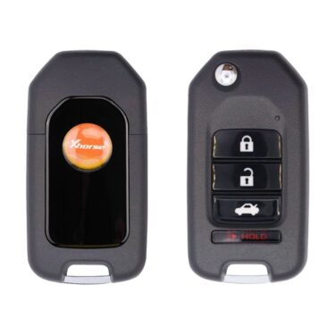 Xhorse XKHO21EN Universal Wire Flip Key Remote 4-Button Second Generation Honda Type (1)