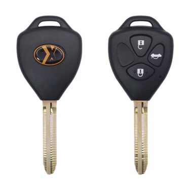 Xhorse XKTO23EN Universal Wire Head Key Remote 3-Button Second Generation Toyota Type (1)